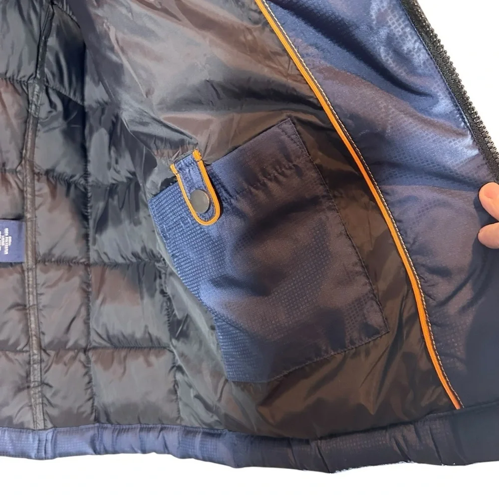 ROUNDTREE & YORKE Men's XXL Navy Blue Puffer Vest